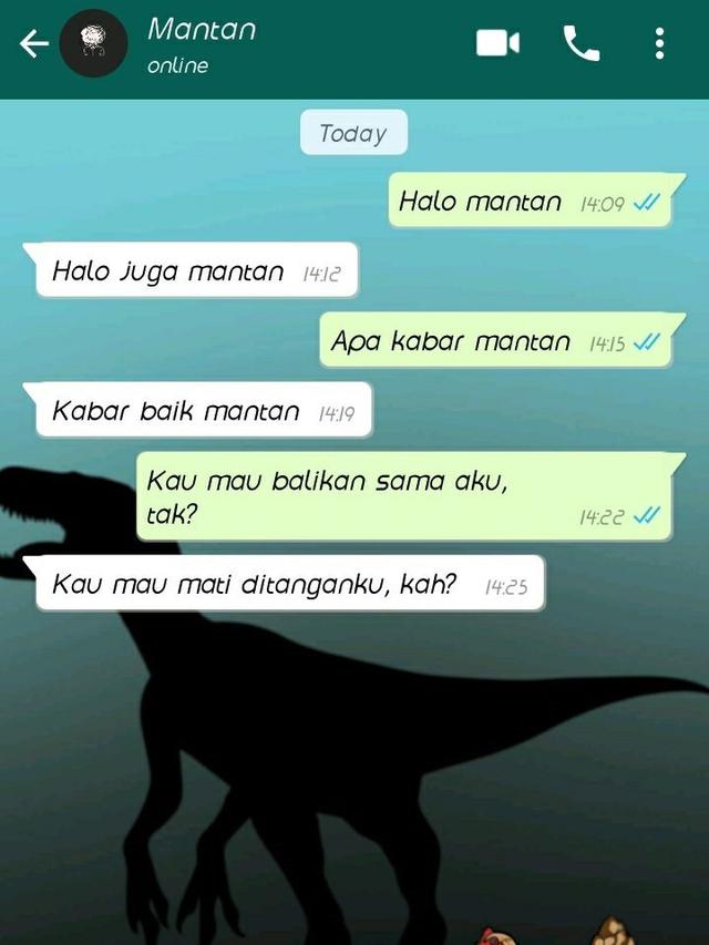 chat lucu cowok ngajak balikan © berbagai sumber chat lucu cowok ngajak balikan © berbagai sumber