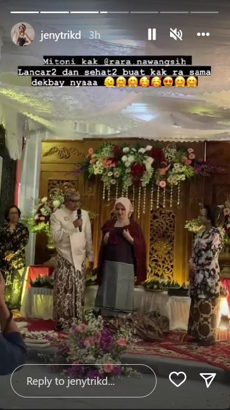 7 bulanan Rara Nawangsih pemeran ibu Andin di 'Ikatan Cinta' © berbagai sumber