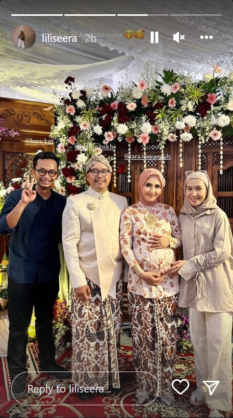 7 bulanan Rara Nawangsih pemeran ibu Andin di 'Ikatan Cinta' © berbagai sumber