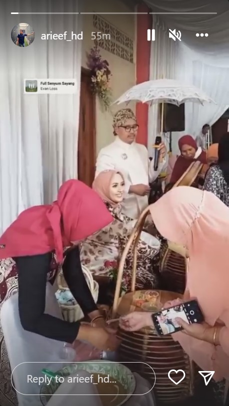 7 bulanan Rara Nawangsih pemeran ibu Andin di 'Ikatan Cinta' © berbagai sumber