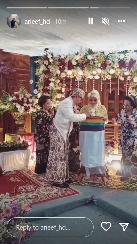7 bulanan Rara Nawangsih pemeran ibu Andin di 'Ikatan Cinta' © berbagai sumber