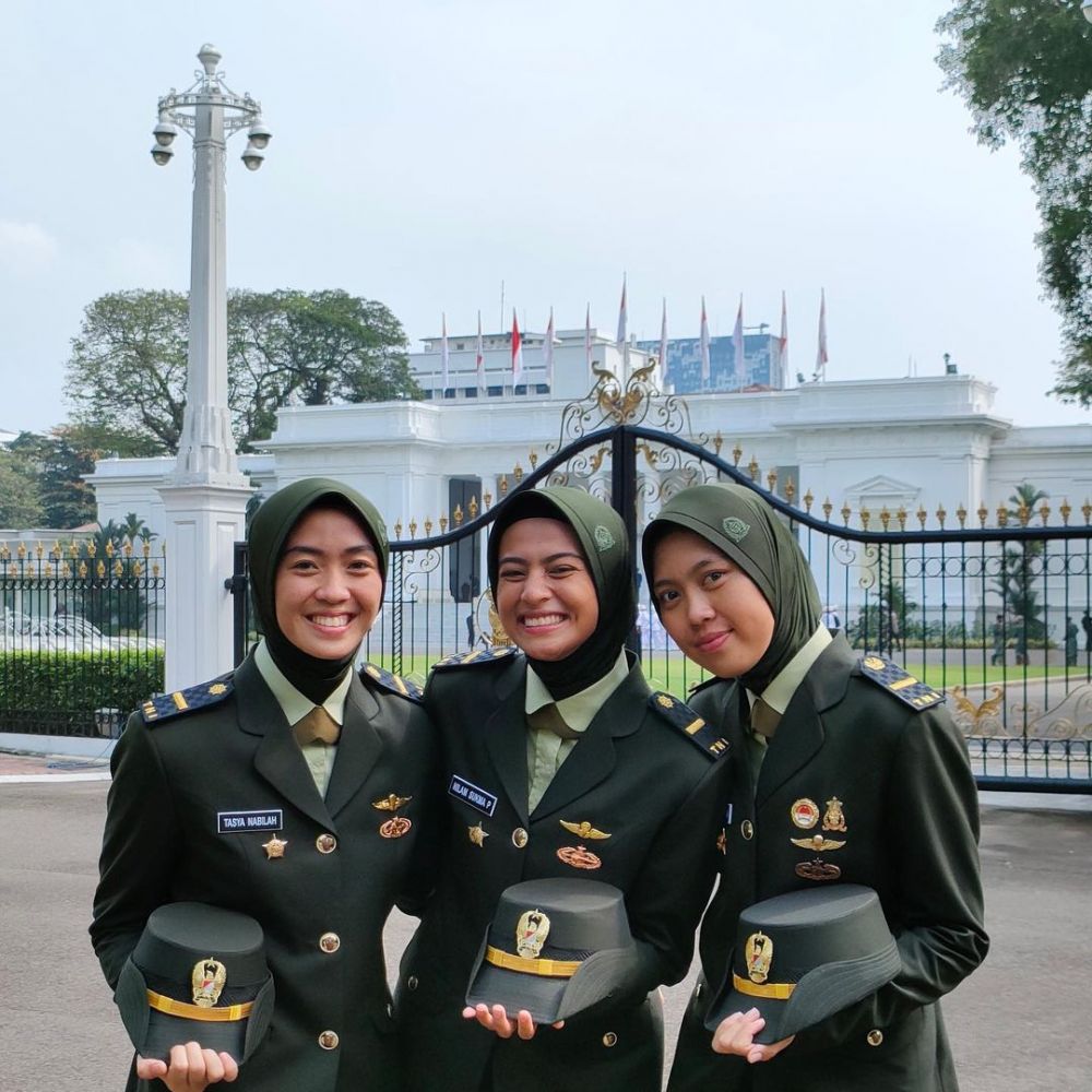 11 Potret terbaru Nilam Sukma pembawa baki di Istana, kini perwira TNI
