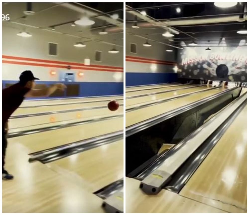 orang main bowling aksinya ada aja © berbagai sumber