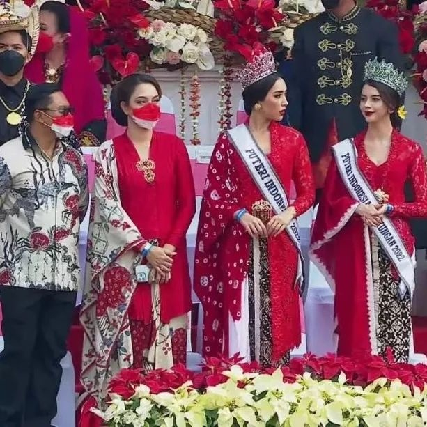 seleb hadiri upacara HUT RI ke-77 © Instagram