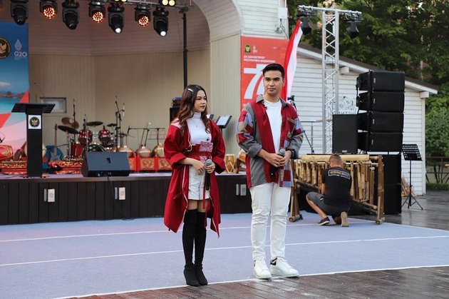 Momen Rara LIDA manggung di Moskow © berbagai sumber Momen Rara LIDA manggung di Moskow © berbagai sumber