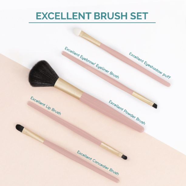 Rekomendasi brush set untuk pemula