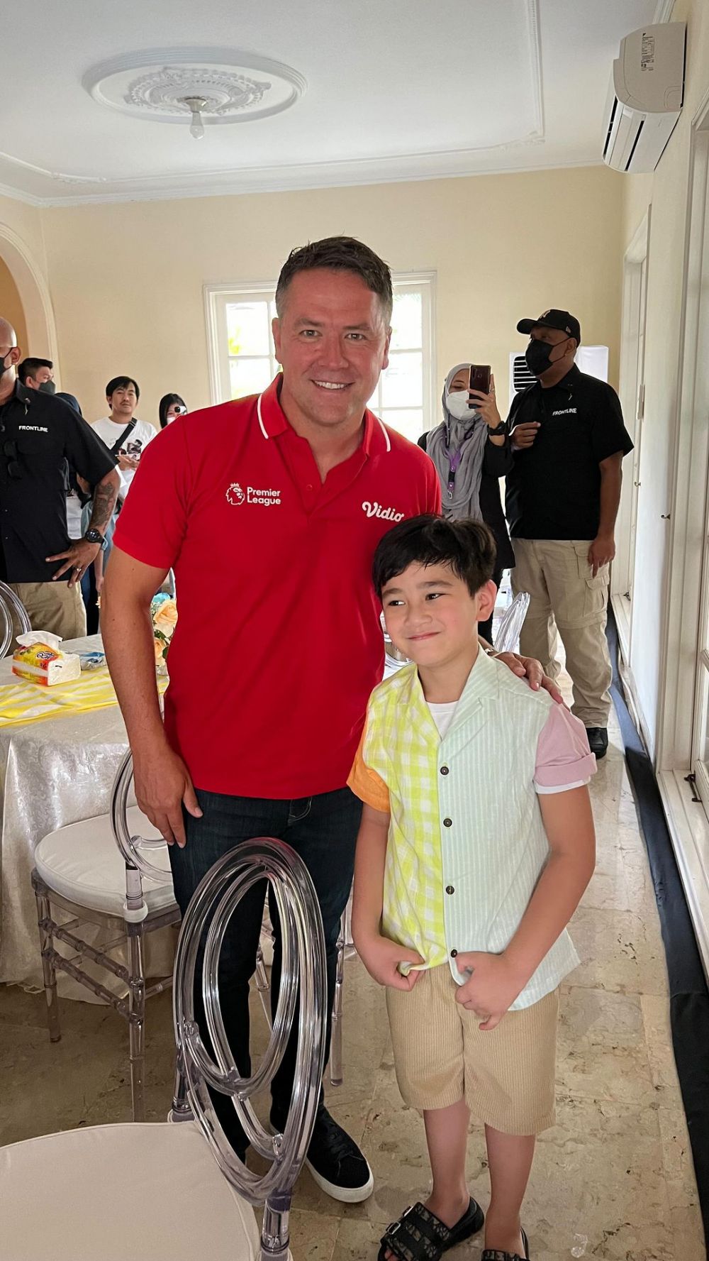 momen michael owen ke rumah raffi © berbagai sumber