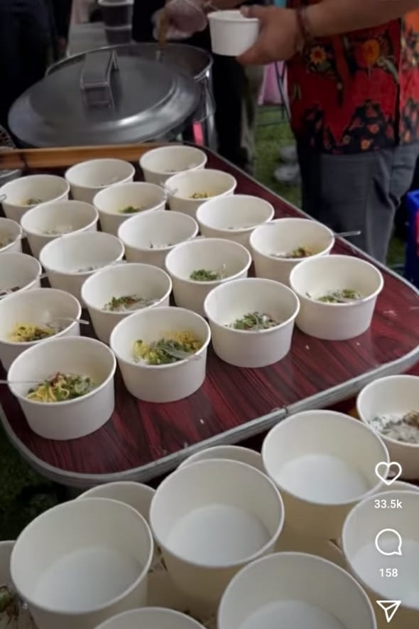 15 Hidangan di acara ulang tahun Rafathar ke-7, bak festival jajanan