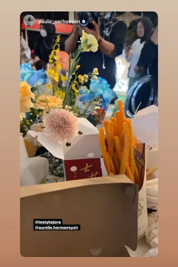 15 Hidangan di acara ulang tahun Rafathar ke-7, bak festival jajanan