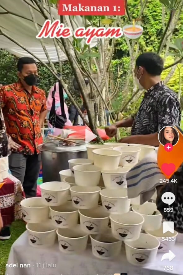 15 Hidangan di acara ulang tahun Rafathar ke-7, bak festival jajanan