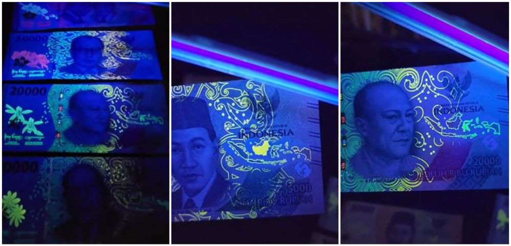 penampakan asli uang rupiah baru © berbagai sumber