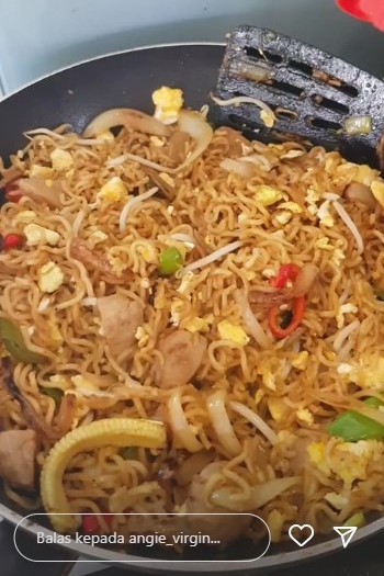 10 Inspirasi masakan rumahan ala Angie Virgin, simpel dan bergizi