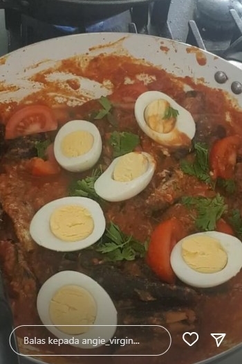 10 Inspirasi masakan rumahan ala Angie Virgin, simpel dan bergizi