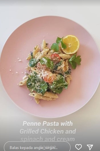 10 Inspirasi masakan rumahan ala Angie Virgin, simpel dan bergizi