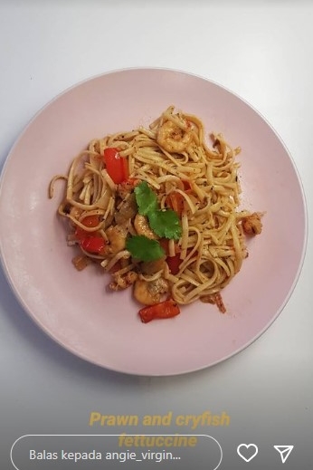 10 Inspirasi masakan rumahan ala Angie Virgin, simpel dan bergizi