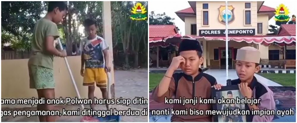anak polwan ceritakan perjuangan ibunda © instagram