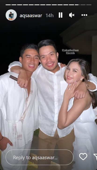 gaya seleb di lamaran Jessica Mila © berbagai sumber