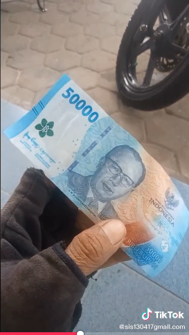 Curhat pria beli bensin pakai uang baru Tiktok