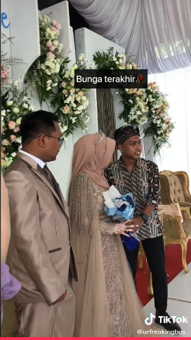 Aksi pria datangi nikahan mantan Tiktok