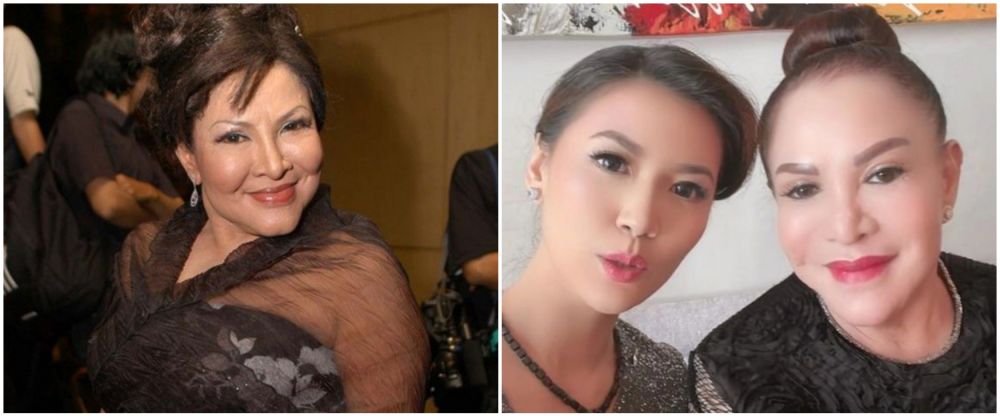 potret dulu dan kini Mpok Atiek © berbagai sumber potret dulu dan kini Mpok Atiek © berbagai sumber