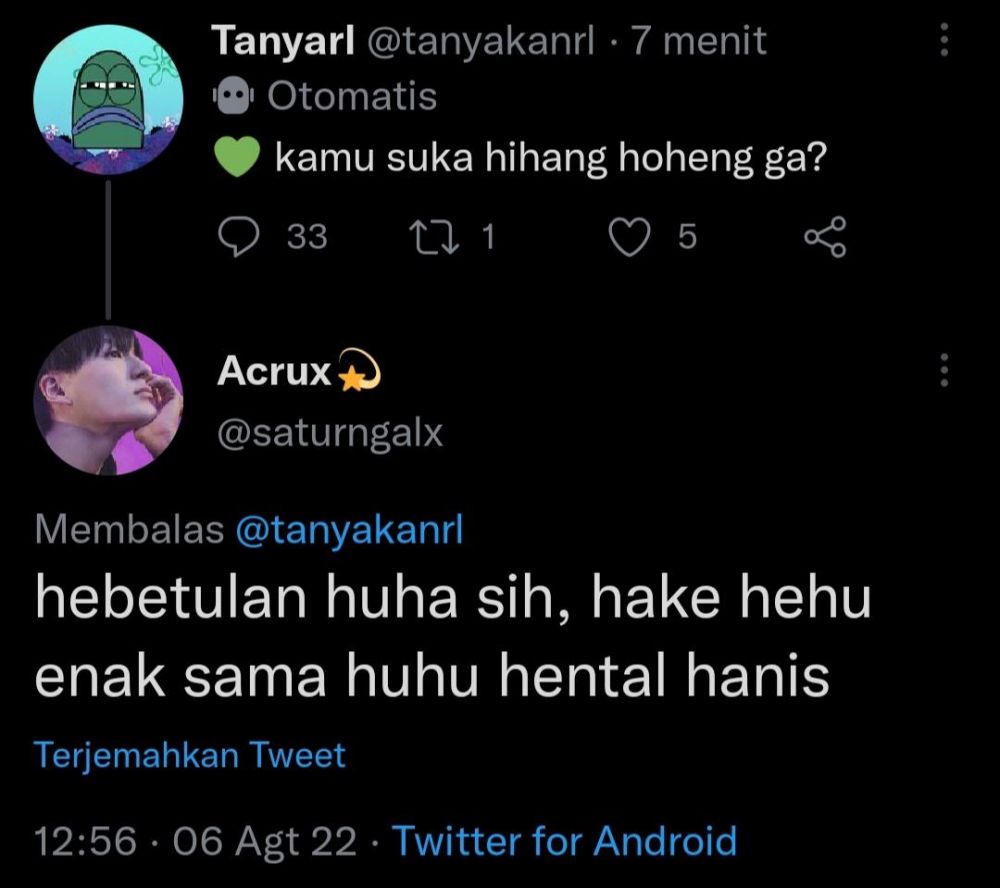 jawaban kocak di cuitan © Twitter