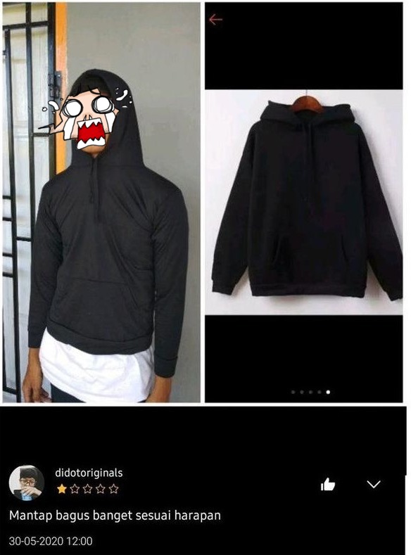 cowok beli baju online © berbagai sumber