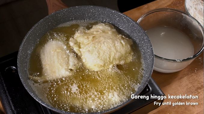 Sawi Putih Crispy Asam Manis