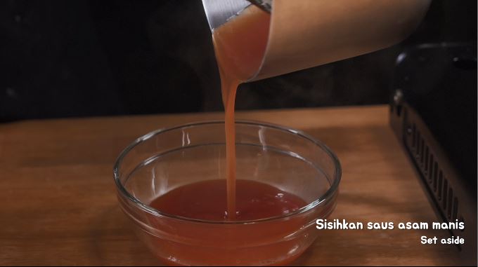 Sawi Putih Crispy Asam Manis