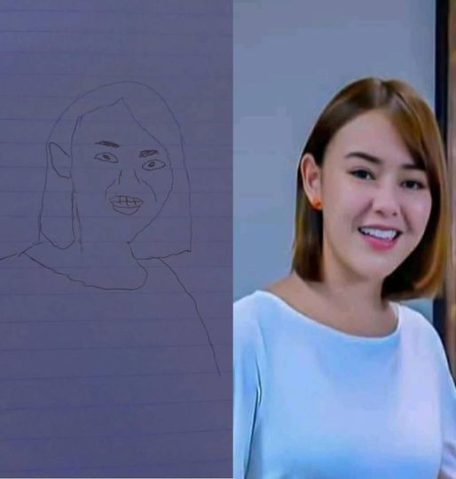 lukisan pemain Ikatan Cinta © Facebook