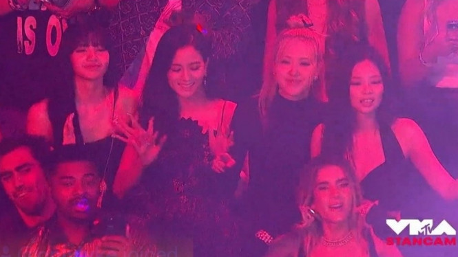 Momen Blackpink hadiri MTV VMA 2O22 © berbagai sumber