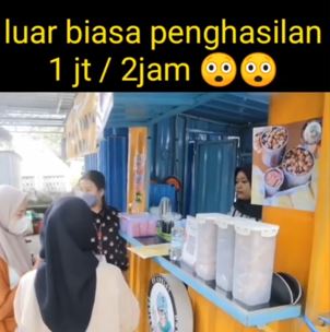 Kisah wanita resign dari HRD pilih jual es coklat TikTok