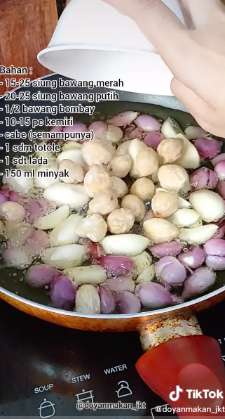 5 Cara bikin bumbu nasi goreng ala pedagang keliling, bisa jadi stok