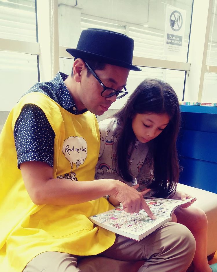 Nada anak angkat Deddy Corbuzier & ayah kandung © Instagram/@bheben_tfive