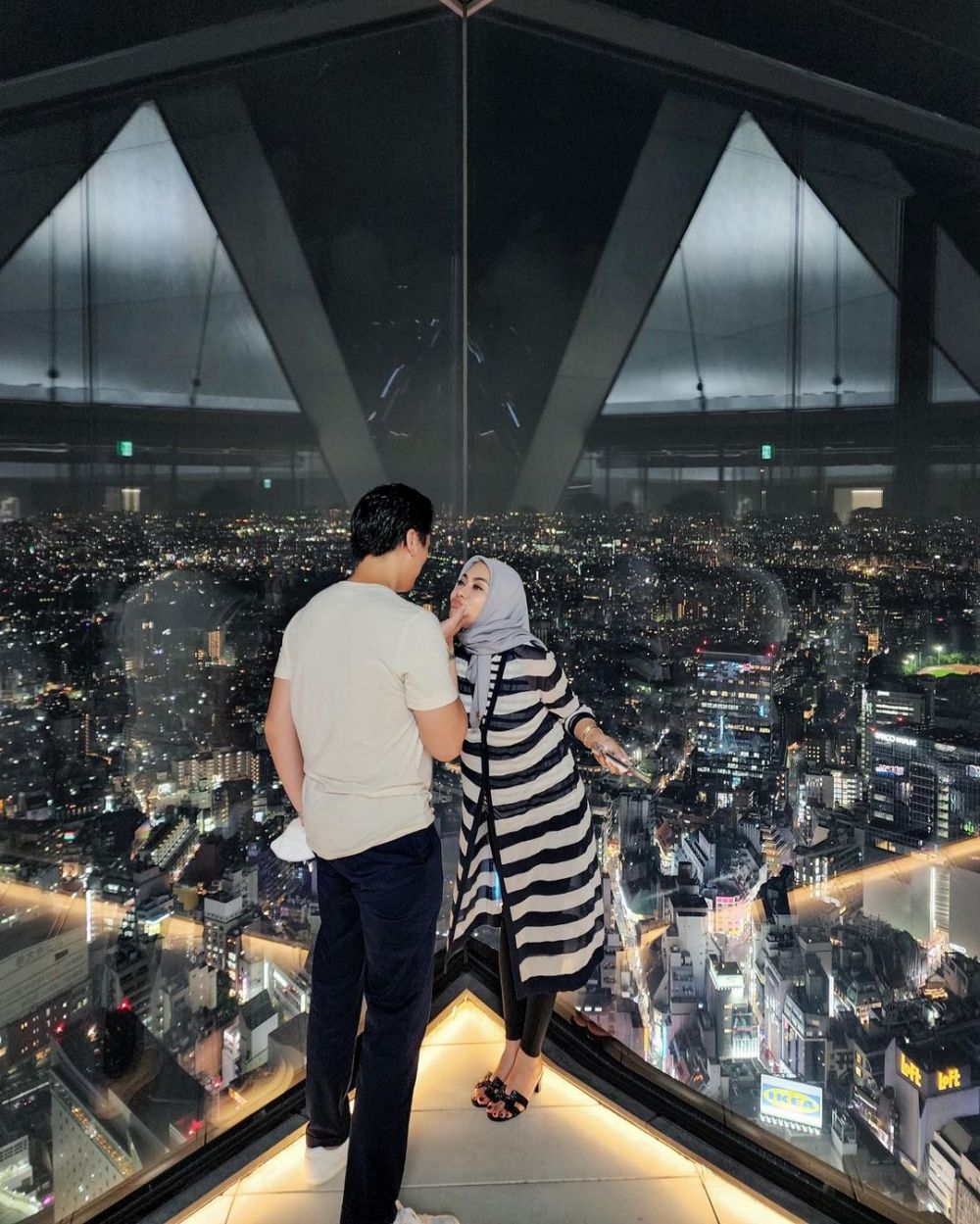 momen syahrini pulang kampung ke jepang © instagram