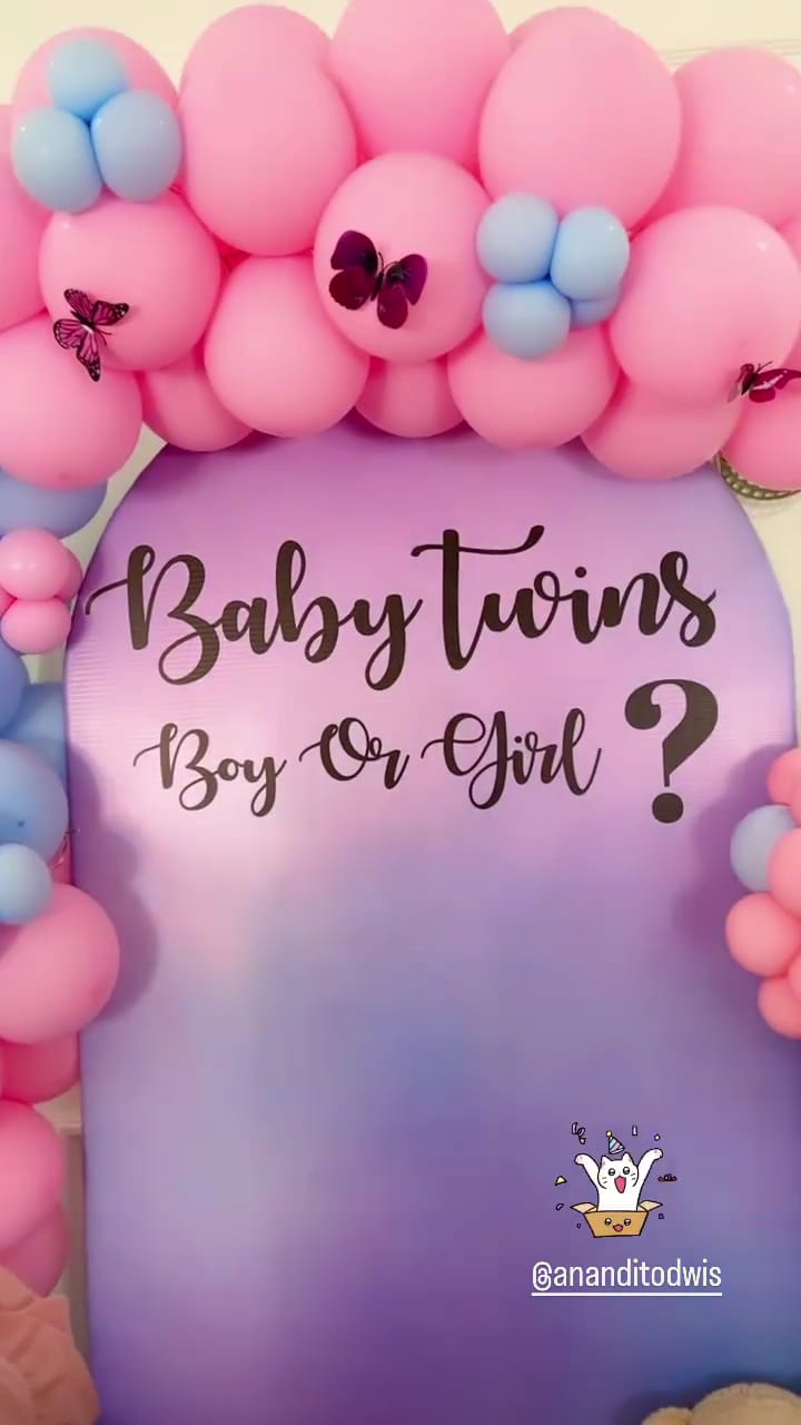 momen gender reveal anisa rahma © instagram momen gender reveal anisa rahma © instagram