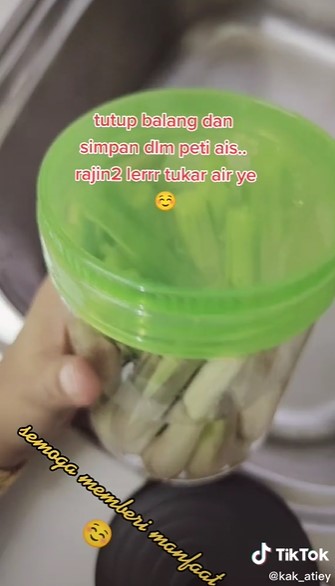 Cara mudah menyimpan serai biar nggak mudah kering, tahan lama