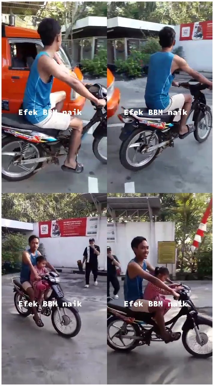 efek bbm naik © TikTok