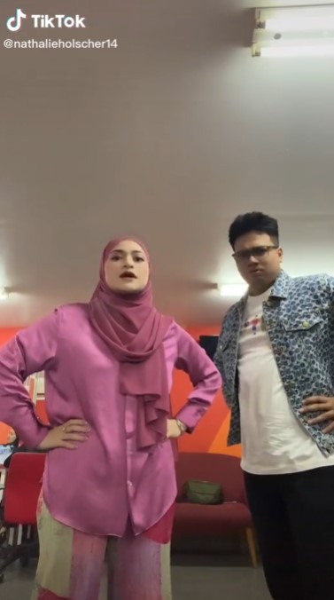 Potret akrab Nathalie Holscher Frans Faisal © berbagai sumber Potret akrab Nathalie Holscher Frans Faisal © berbagai sumber