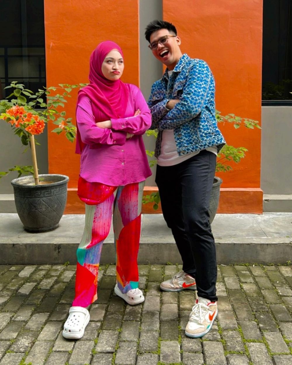 Potret akrab Nathalie Holscher Frans Faisal © berbagai sumber Potret akrab Nathalie Holscher Frans Faisal © berbagai sumber