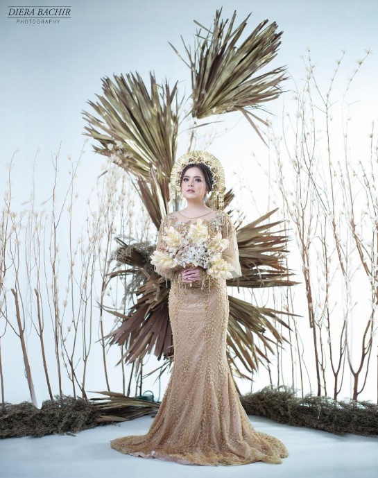 seleb dandan ala pengantin Minang © Instagram