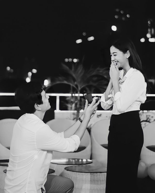 Glenca Chysara dilamar Rendi John © Instagram/@glencachysaraofficial Glenca Chysara dilamar Rendi John © Instagram/@glencachysaraofficial