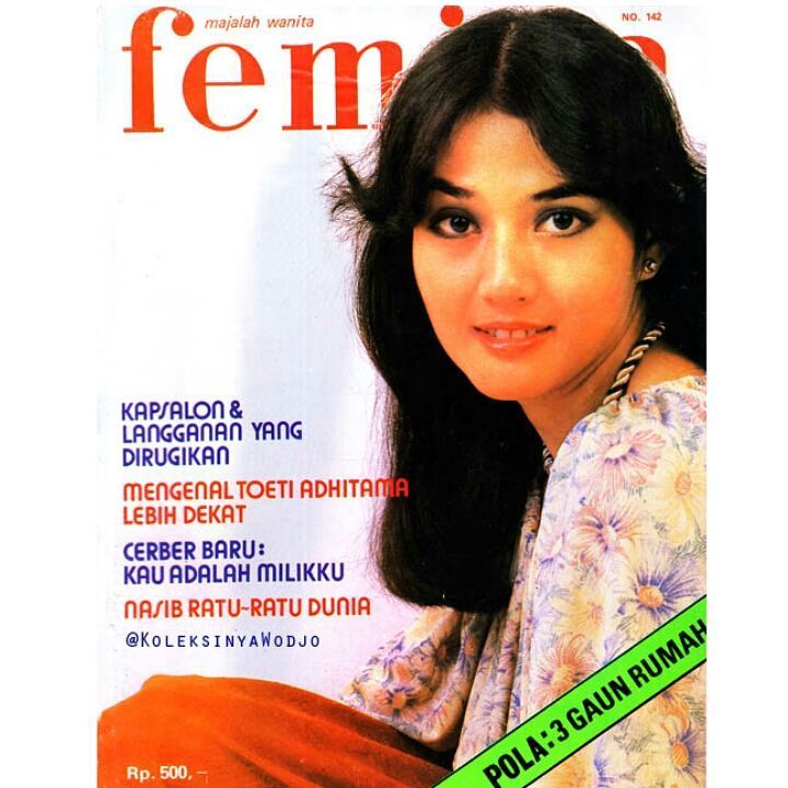 potret masa muda rini s bono © instagram