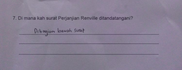 Jawaban polos siswa saat kerjakan soal © berbagai sumber Jawaban polos siswa saat kerjakan soal © berbagai sumber