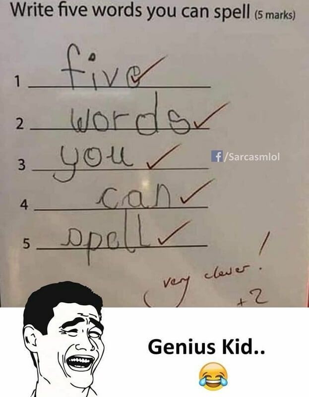 Jawaban polos siswa saat kerjakan soal © berbagai sumber Jawaban polos siswa saat kerjakan soal © berbagai sumber