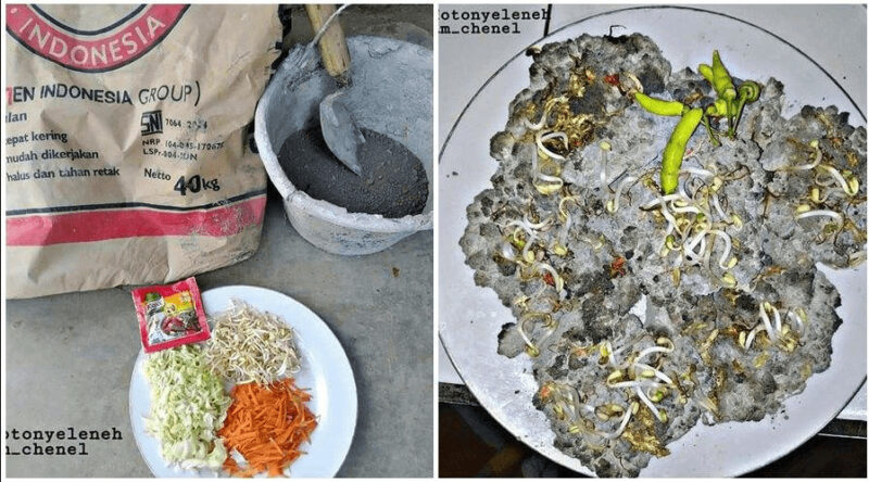 potret benda nyeleneh di makanan © berbagai sumber