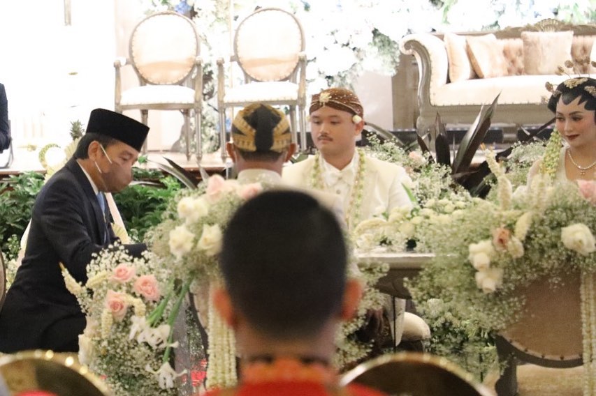11 Momen Menteri Hadi Tjahjanto mantu, pacar Kaesang jadi bridesmaid