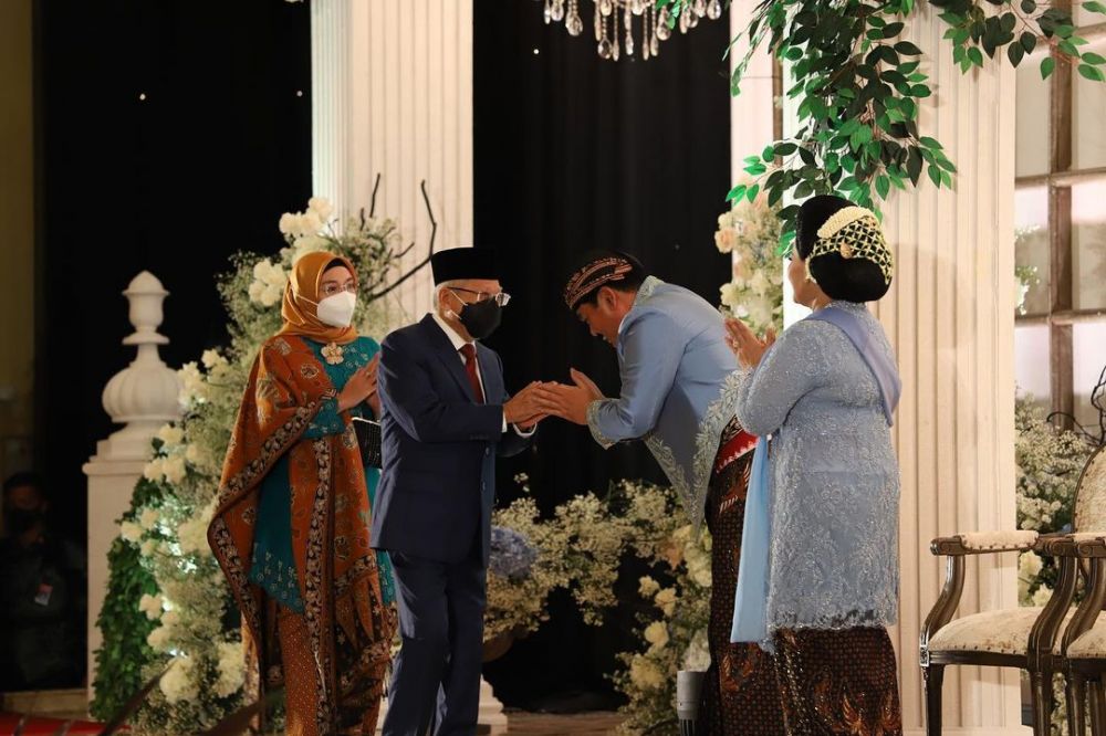 11 Momen Menteri Hadi Tjahjanto mantu, pacar Kaesang jadi bridesmaid