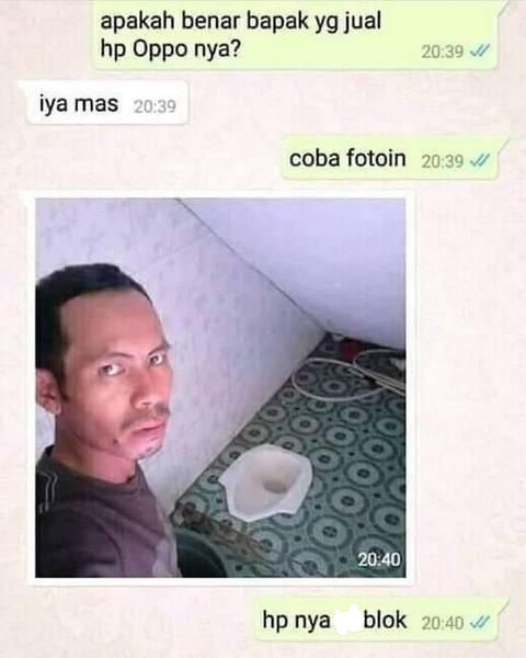 Chat lucu nggak nyambung transaksi online Berbagai sumber