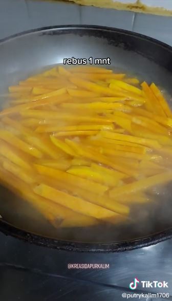 Trik goreng ubi jalar agar krispi dan renyah tahan lama