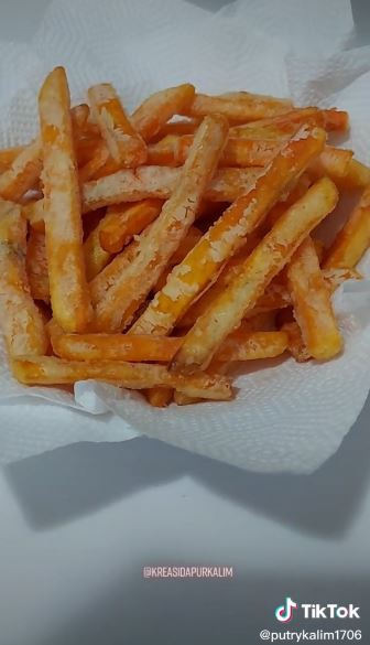 Trik goreng ubi jalar agar krispi dan renyah tahan lama